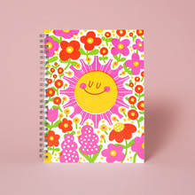 Load image into Gallery viewer, SUNSHINE & FLOWERS NOTEBOOK
