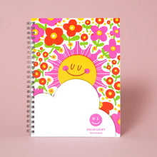 Load image into Gallery viewer, SUNSHINE & FLOWERS NOTEBOOK