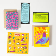 Load image into Gallery viewer, WRITE ME BACK! PEN PAL KIT (SUPER COO & LEOPARD)