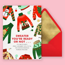 Load image into Gallery viewer, HOLIDAY PARTY INVITES
