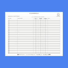 Load image into Gallery viewer, LETTER-WRITING LIST