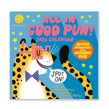 Load image into Gallery viewer, ALL IN GOOD PUN! 2026 WALL CALENDAR
