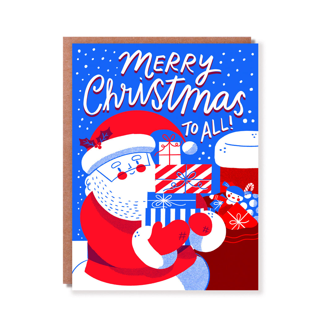 SANTA MERRY CHRISTMAS