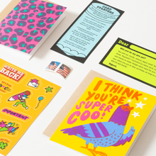 Load image into Gallery viewer, WRITE ME BACK! PEN PAL KIT (SUPER COO &amp; LEOPARD)
