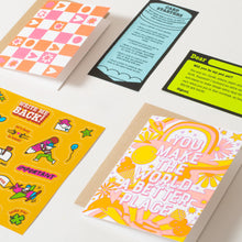 Load image into Gallery viewer, WRITE ME BACK! PEN PAL KIT (BETTER PLACE &amp; CHECKERBOARD)
