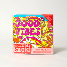 Load image into Gallery viewer, WRITE ME BACK! PEN PAL KIT (GOOD VIBES)
