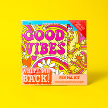 Load image into Gallery viewer, WRITE ME BACK! PEN PAL KIT (GOOD VIBES)
