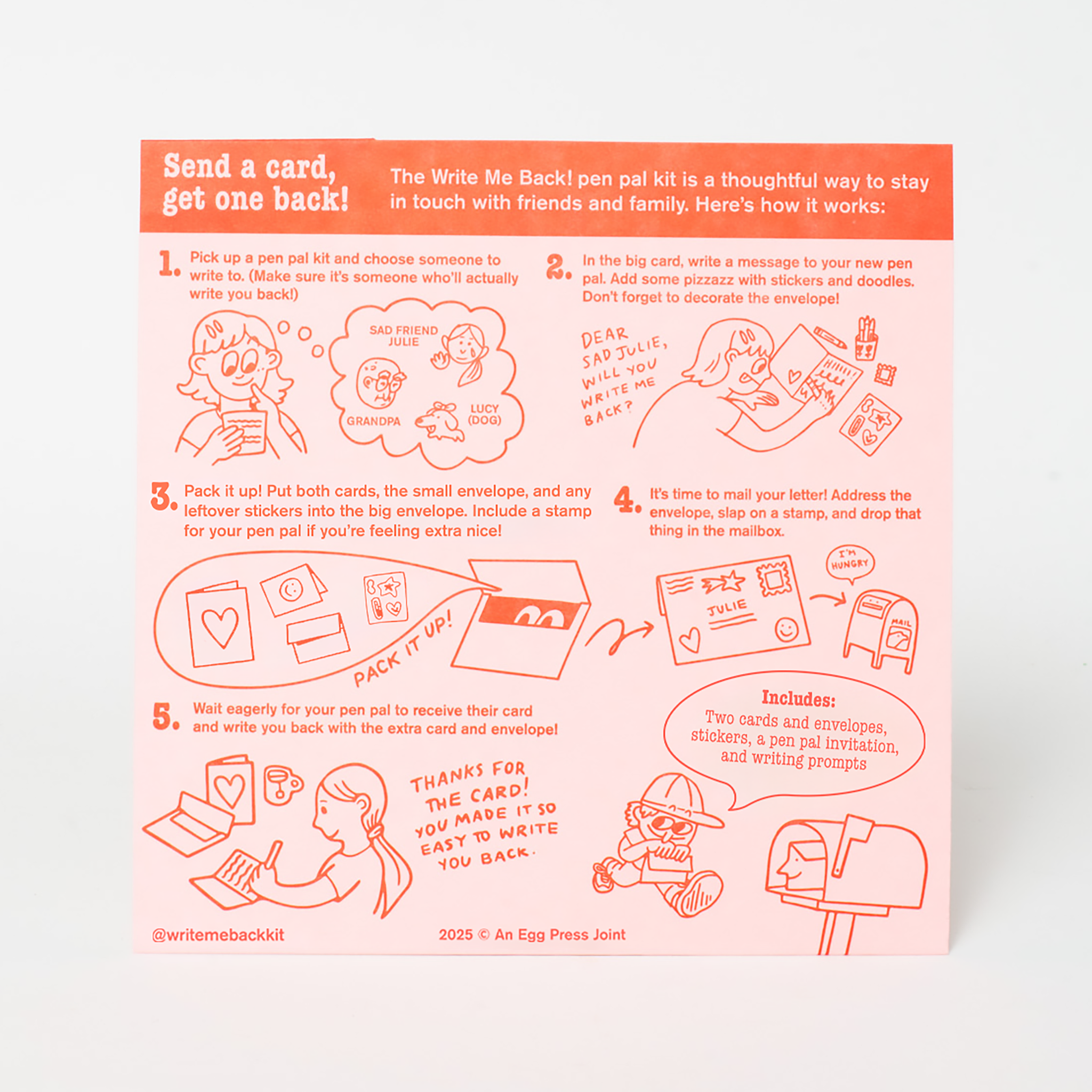 Write Me Back! Pen Pal Kit - Better Place – Hello!Lucky