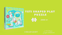 Load and play video in Gallery viewer, YETI SHAPED PLAY PUZZLE
