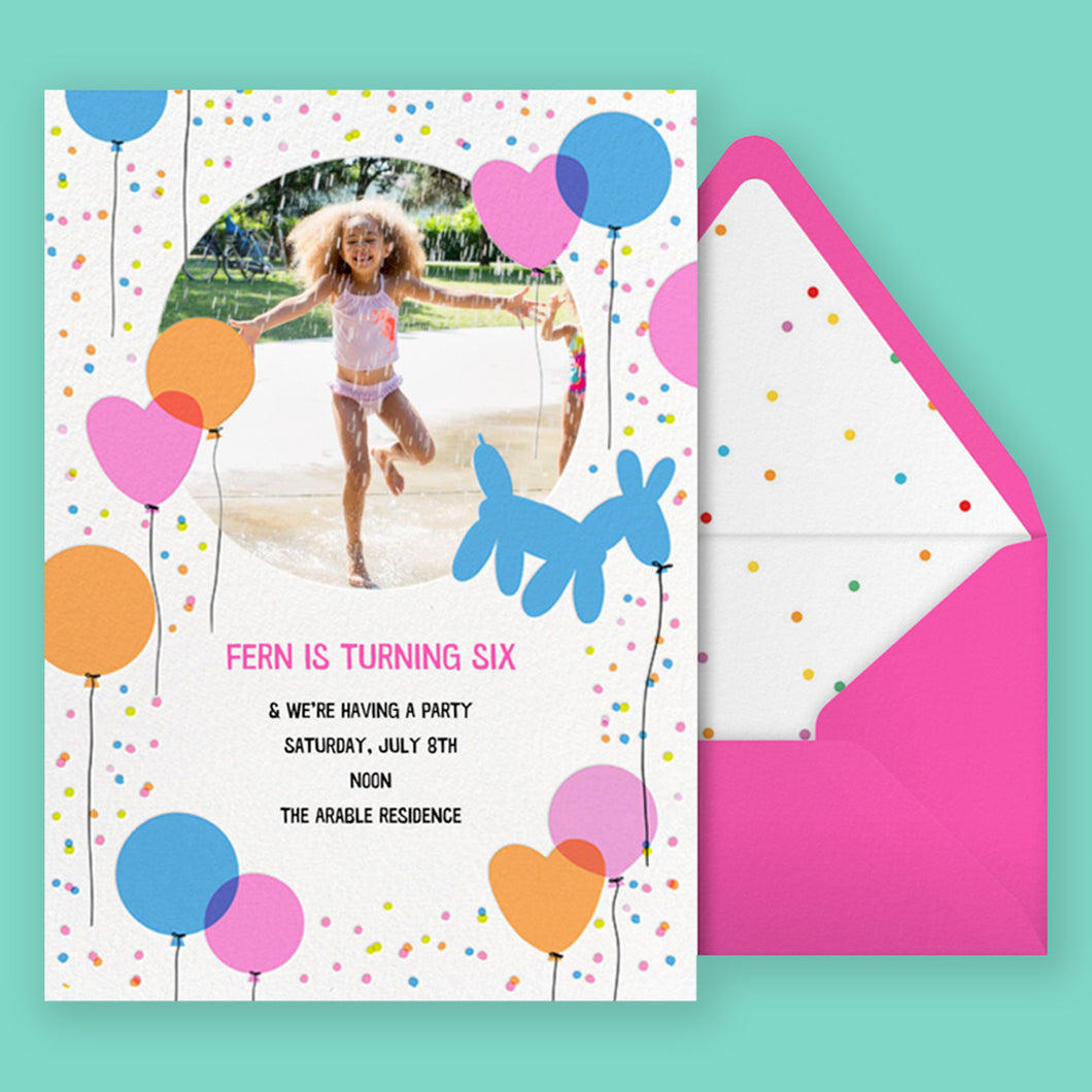 KIDS PARTY INVITES