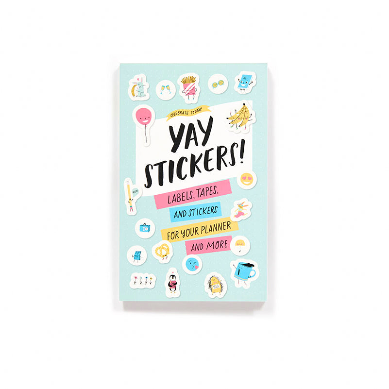 CELEBRATE TODAY:  YAY STICKERS! (STICKER BOOK)