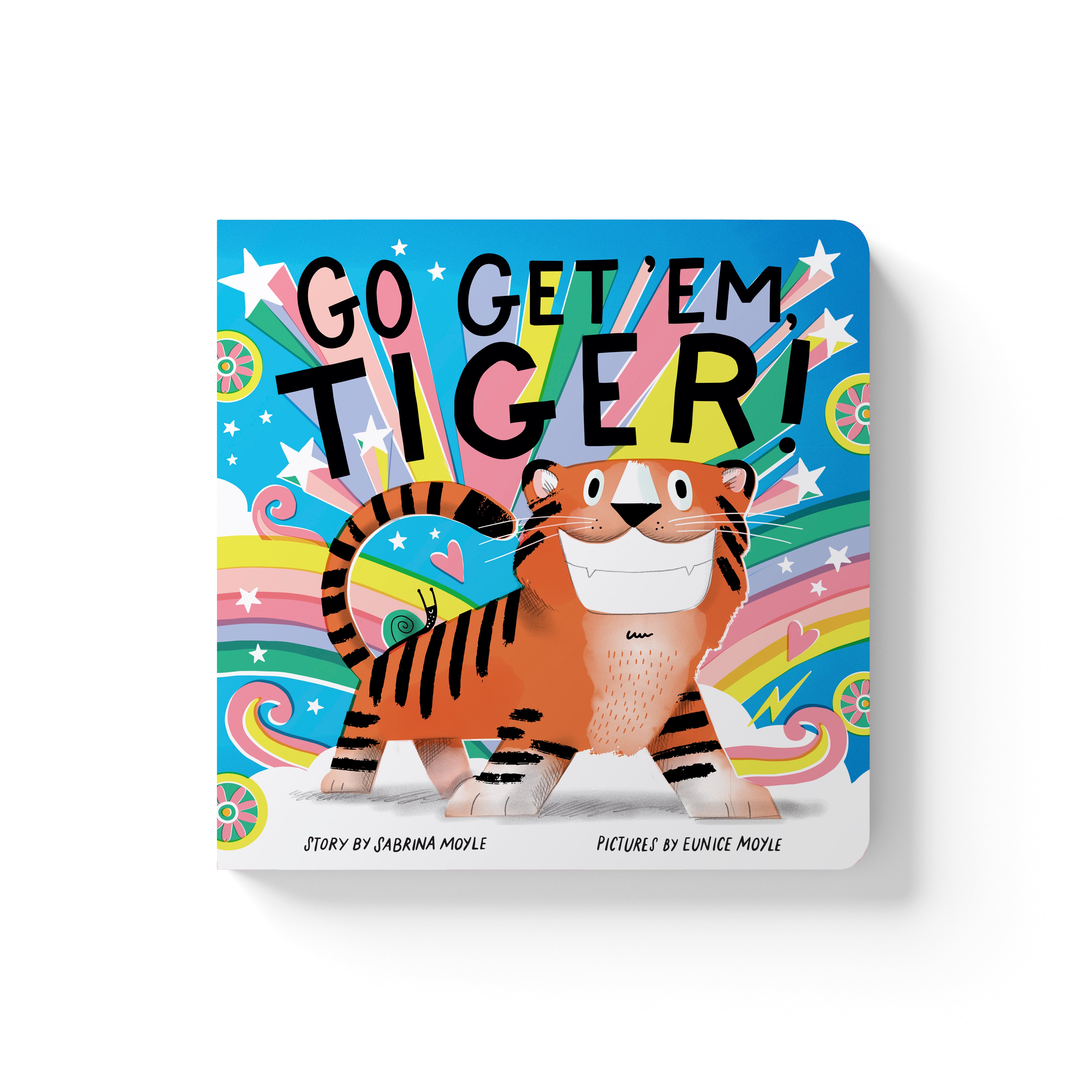 Go Get 'Em Tiger Board Book – Hello!Lucky